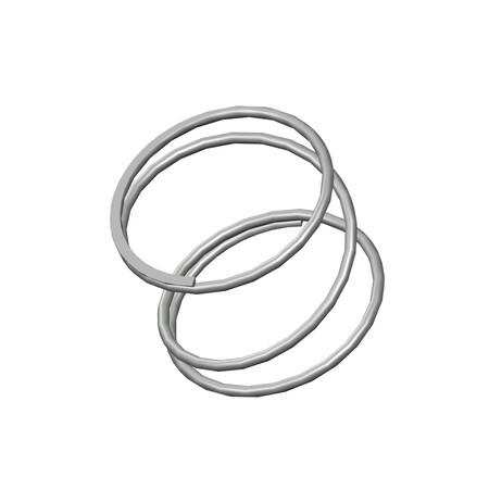 Approved Vendor Compression Spring, O=2.109, L= 1.66, W= .1055 G009963020